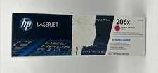 HP 206X Magenta High Yield Laser Printer Toner Cartridge for M255 Series W2113X