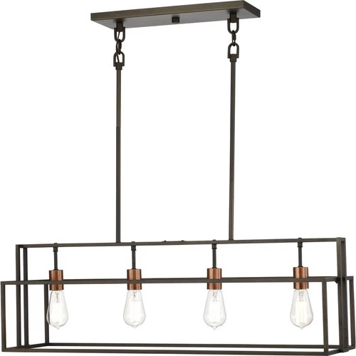 Nuvo Lighting 60/5854 Lake Island Light Bronze and Copper Accents - Picture 4 of 11