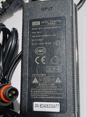 Gve GMA80-240400-D 24V 4A 2Pin Netzteil-Ladegerät