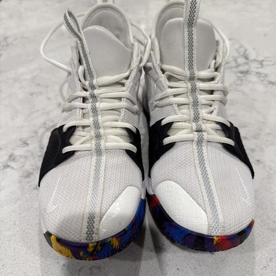 Nike Paul George PG 2 NCAA Tournament White and Black Athletic