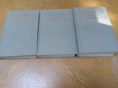 The handbook of Artificial intelligence A. Barr, E.  Feigenbaum 3 Volume HC Lot