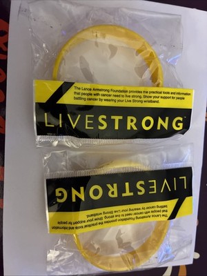 Nike Livestrong Lance Armstrong Bracelet - Lot of 2