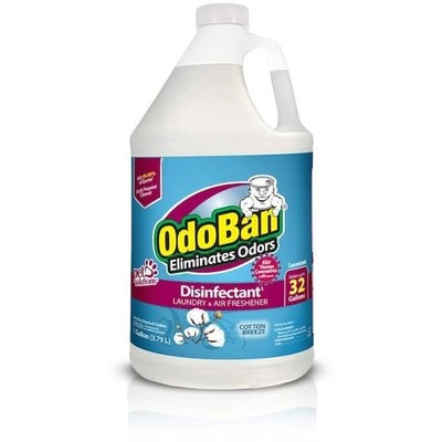 OdoBan 1 Gal. Cotton Breeze Disinfectant& Odor Eliminator, Fabric Freshe(Pack 1)