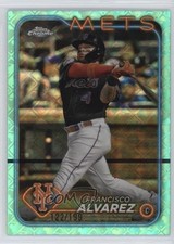 2024 Topps Chrome Logofractor Edition Aqua Refractor /199 Francisco Alvarez 08k5