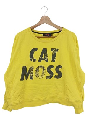 MISS GOODLIFE Sweatshirt Damen Sweat Gr. DE 34 blassgelb Casual-Look