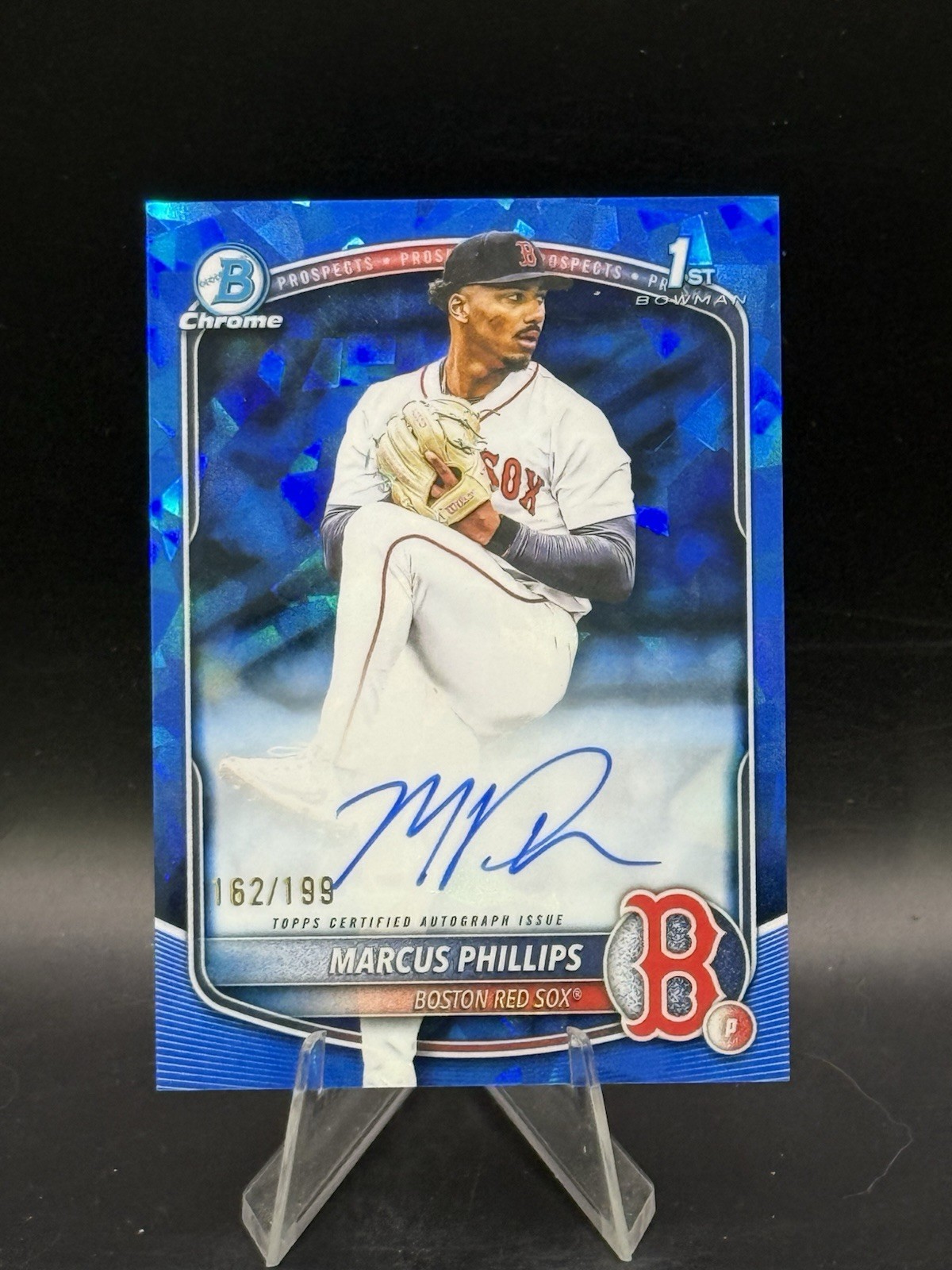 2025 Bowman Draft #CPA-MP Marcus Phillips Sapphire Auto /199