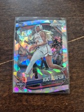 2025 Panini Prizm WNBA Kiki Iriafen RC Washington Mystics Ice