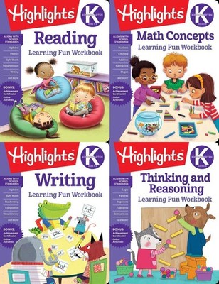 Highlights Kindergarten Learning Workbook Pack by Highlights Learning (English)