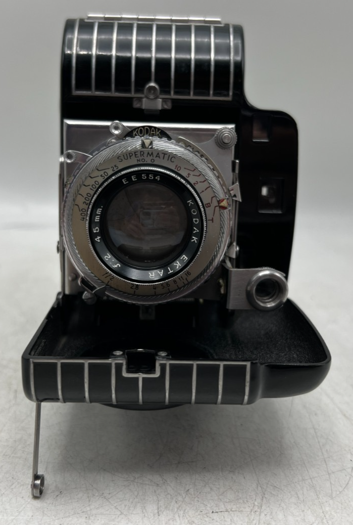 Kodak Bantam Special Supermatic Art Deco Film Folding Camera Ektar