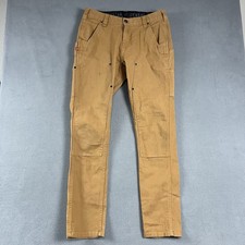 Dovetail Workwear Pants Womens 12/34 Brown Maven X Double Knee Outdoor