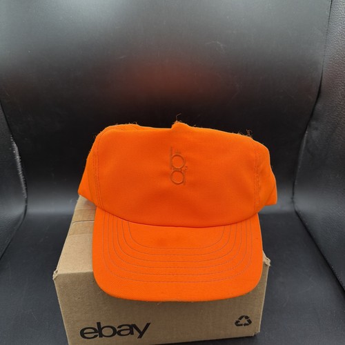 Vintage Orange Bob Allen Shooting Hunting Hat