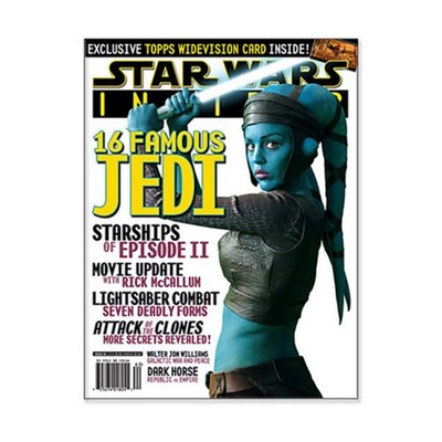 WotC Star Wars Insider #62 ''Starships of Episode II, 16 Famous Jedi'' Mag VG+