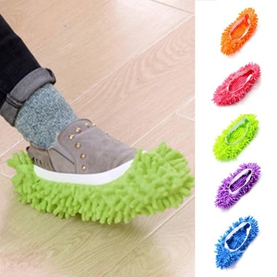 Schuh Faul Mikrofaser Reinigen Rutschfest Schnell Socken Stauben Boden - Bild 1 von 4