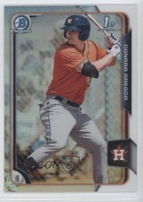 2015 Bowman Chrome Prospects Refractor 332/499 Conrad Gregor #BCP55 1tr