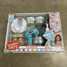 Little Tikes Creative Chefs Baker's Kit W/ 18 Piece Cooking Accessories Sealed