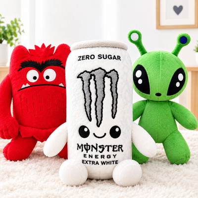 Monster Energy Can My Little Pony Shelly Plüsch Set Stofftier Plüschie Geschenk