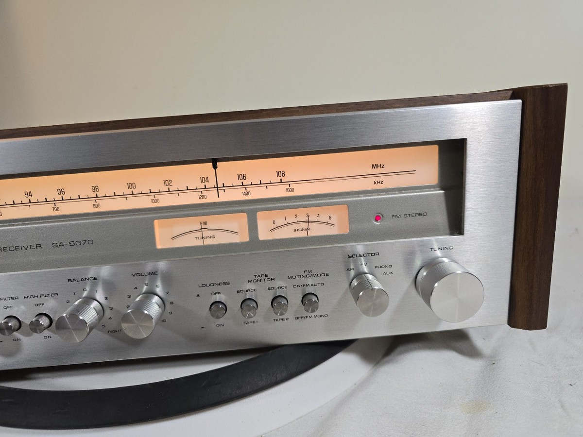 TECHNICS SA-5370 RECEIVER 50WPC PROFESSIONALLY SERVICED AND READY