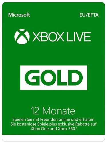 Xbox Live Gold Mitgliedschaft | 12 Monate | Xbox Live Xbox Live Gold Mitgliedschaft | 12 Monate | Xbox Live
