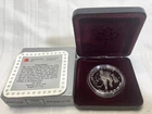 1993 Canada Silver Proof $1 One Dollar Coin 100th Ann. Stanley Cup, Heavy Cameo