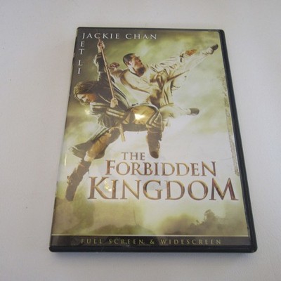 The Forbidden Kingdom DVD 2008 Jackie Chan Jet Li Martial Arts Action Movie