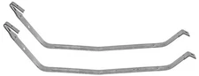 1968-72 Chevy II Nova Ventura; Fuel Tank Mounting Straps; Stainless Steel; Pair