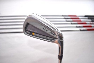 7 Stück TaylorMade ROCKETBLADEZ TOUR 4-5-6-7-8-9-PW Eisensatz KBS Flex Stiff RH