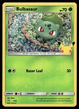 2021 McDonald's Canada Collection HOLOGRAM Bulbasaur Basic/Promo/UNplayed #1 on eBay