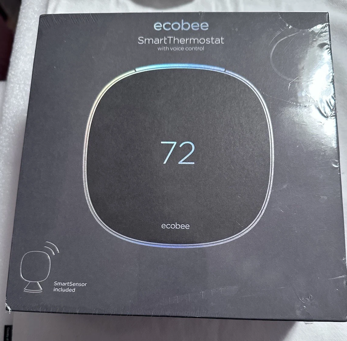 ecobee EB-STATE5-01 Smart Thermostat with Smart Sensor Voice Control NEW