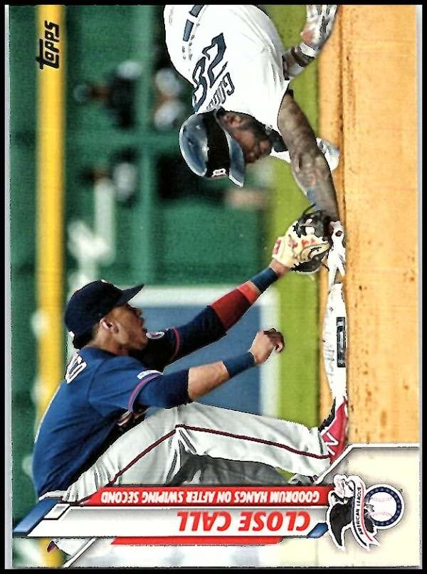 2020 TOPPS #31 CLOSE CALL BASEBALL