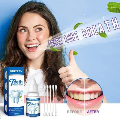Teeth Whitening Essence Serum Gel Oral Hygiene Dental Clean Care Brighten Teeth