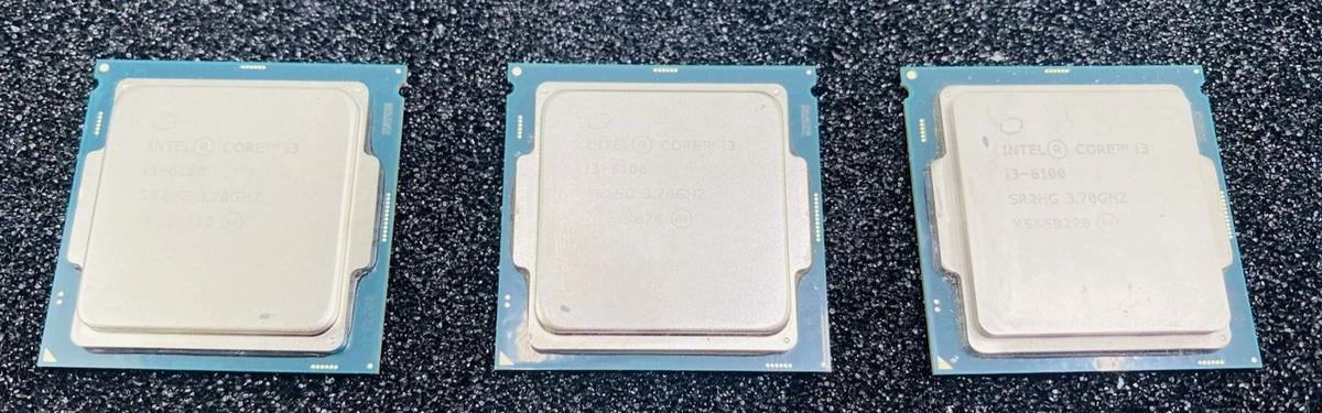 Intel Core i3-6100 Processor Model Computer Processors (CPUs) for