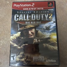 Call of Duty 2: Big Red One (Sony PlayStation 2, 2005) BRAND NEW (SEALED) MINT