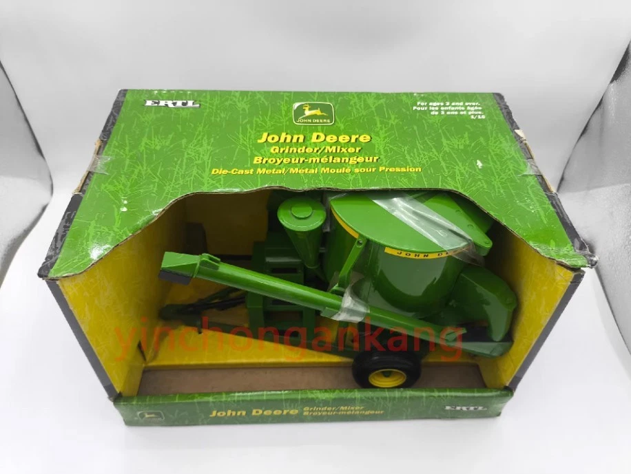 ERTL 1/16 John Deere Ginder Mixer 1998  NIP box diecast farm toy Z #5002 - Image 2 of 4