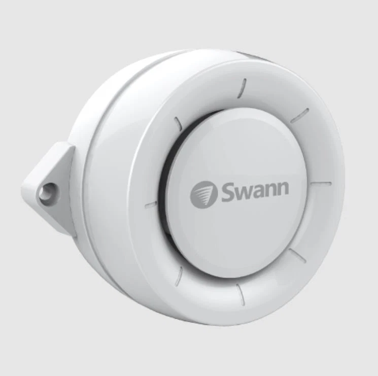 Swann Indoor Siren with Loud Siren and Visual Alert - White - Image 2 of 4