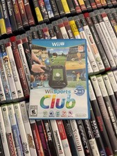 FLAW Wii U - Sports Club - Complete/CIB - Nintendo  - Tested/Working