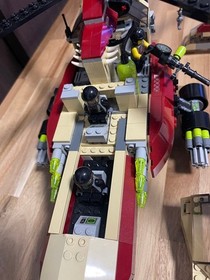 LEGO 7477 T-1 Typhoon vs. T-Rex Dino Attack 7473 Steel Sprinter without Box