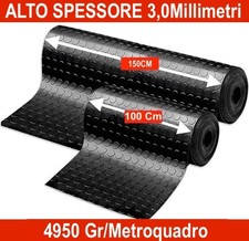 Tappeto Gomma Antiscivolo Copri Pavimento BOLLO BULLONATO  ALTO Spessore