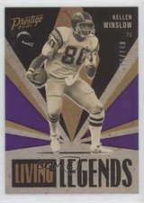2021 Prestige Living Legends Xtra Points Purple 86/149 Kellen Winslow HOF 6f8