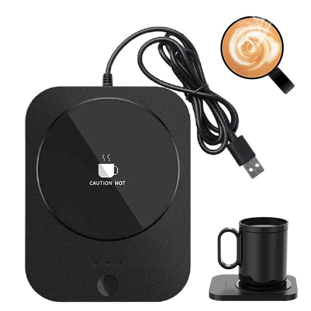 3 Levels Smart USB Coffee Mug Warmer Tea Milk Cup Heater Pad Heating Plate