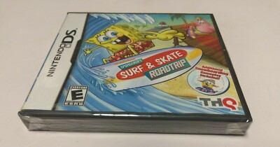 SpongeBob's Surf & Skate Roadtrip (Nintendo DS, 2011) NDS 2DS 3DS NEW