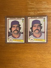 Jeff Reardon Expos Lot of (2) 1982 Donruss Rookies #547 HOF NMINT