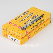 Ngk Glow Plugs Y-527j Box Of 4 Made In Korea Ships From Usa