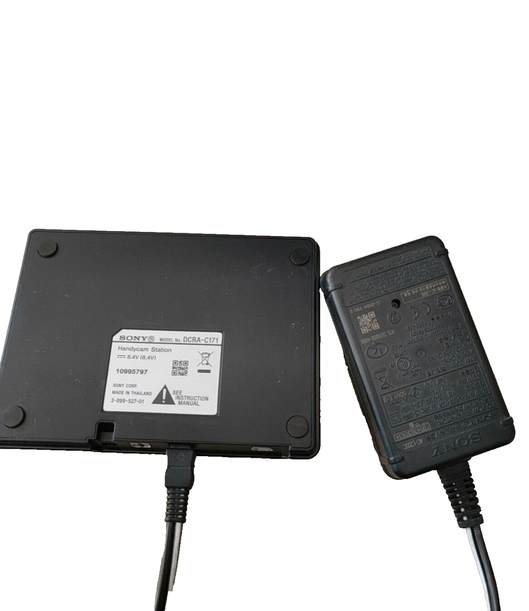 Sony Handycam Camcorder Station Dock & Charger DCRA-C171 For DCR
