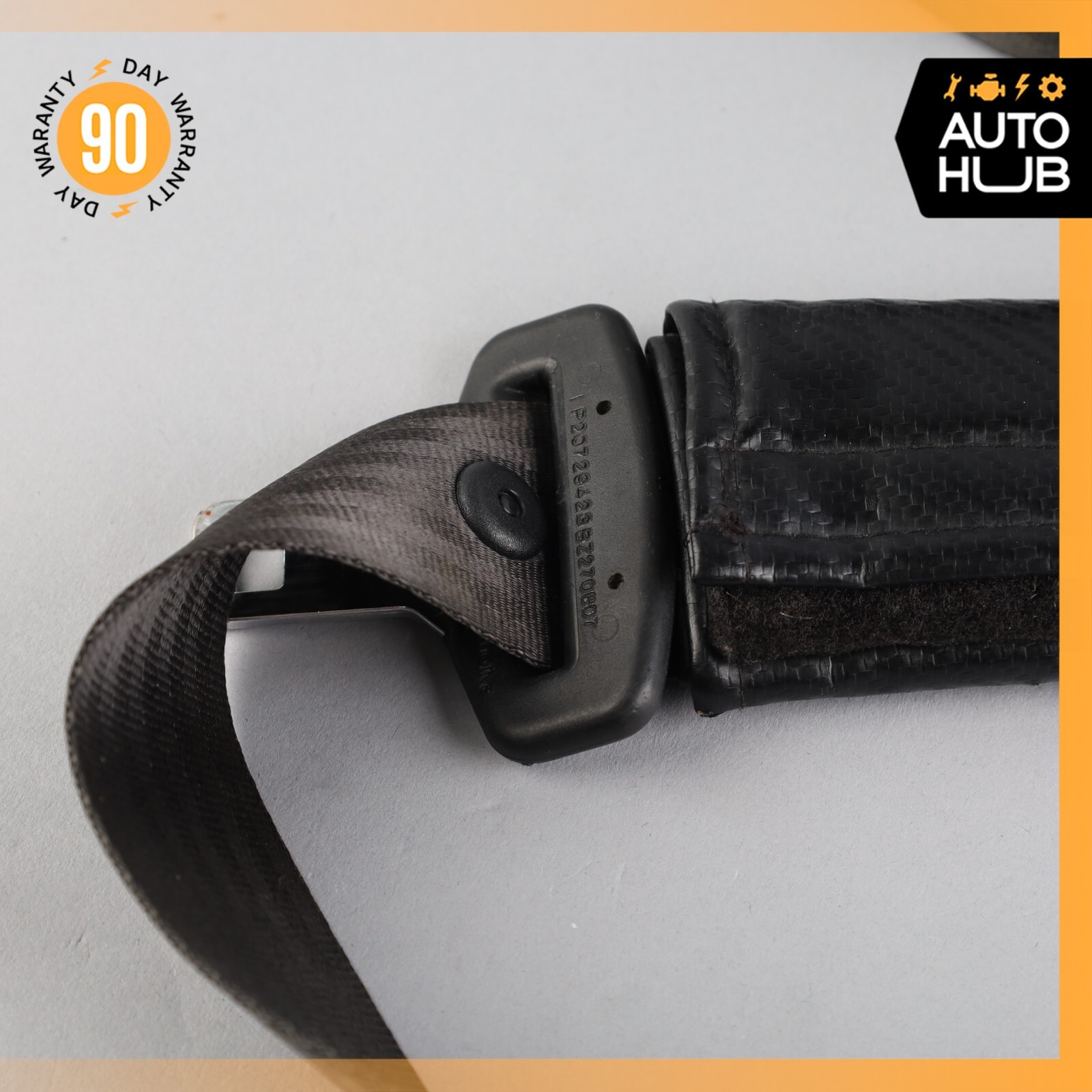 08-19 Maserati GranTurismo M145 Front Right Side Seat Belt Black OEM