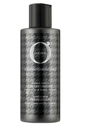 BAREX Olioseta Gentiluomo Hair & Beard Defining Gel Men 200 ml./6.7 fl.oz.