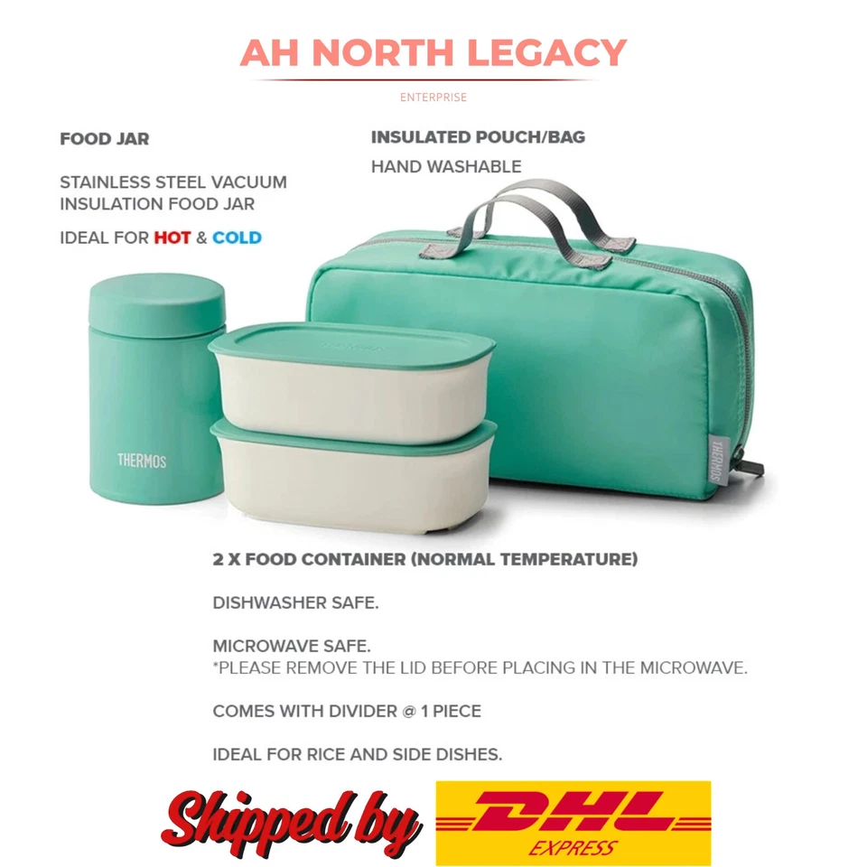 Lunch Box Bag Set Insulated - 3 IN 1 - Image 2 of 4