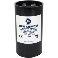 Appli Parts Motor Start Capacitor 270-324 Mfd (microfarads) uF 330 VAC Univer...