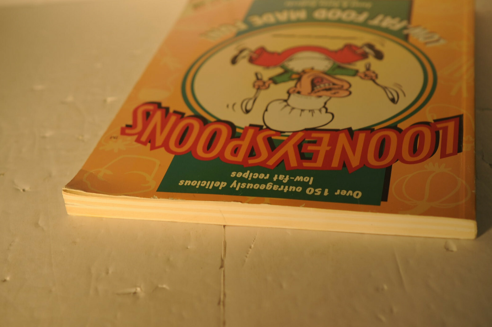 Looney Spoons Low Fat Food made for Fun Cookbook, & Greta