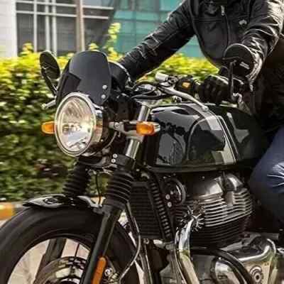Fit for Royal Enfield Super Meteor 650cc Bar End Mirror Kit Stylish Rearview