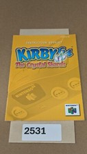Kirby 64 The Crystal Shards - N64 - Manual Only  NO GAME